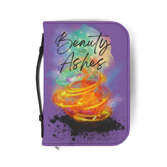 Beauty from Ashes Bible Cover - Inspirational Design