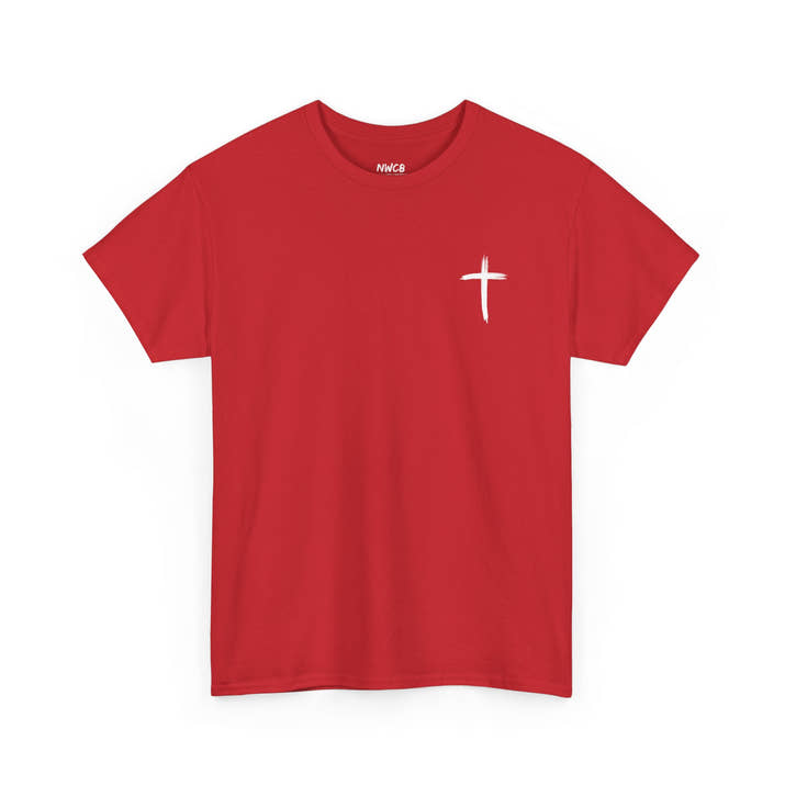 I'm the 1 he left the 99 for christian Jesus Short Sleeve Tee, minimalist Godly chistian cross t-shirt