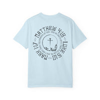 Fisher of men and correlating scriptures T-shirt, Fishing T- Shirt, Christian T-Shirt, cross T-Shirt