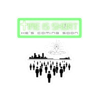 Time is short sticker, bible revelations sticker, Jesus coming back sticker