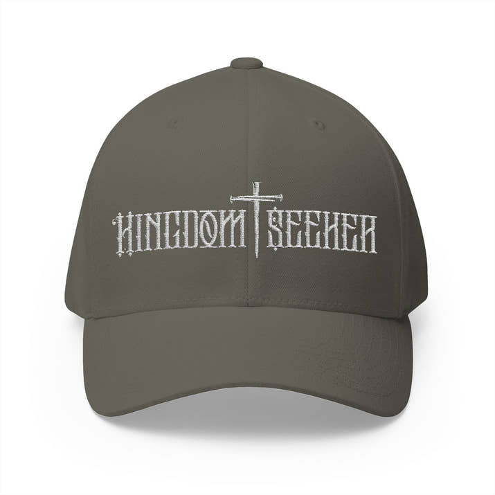 Embroidered Kingdom Seeker Cross and Nails Hat