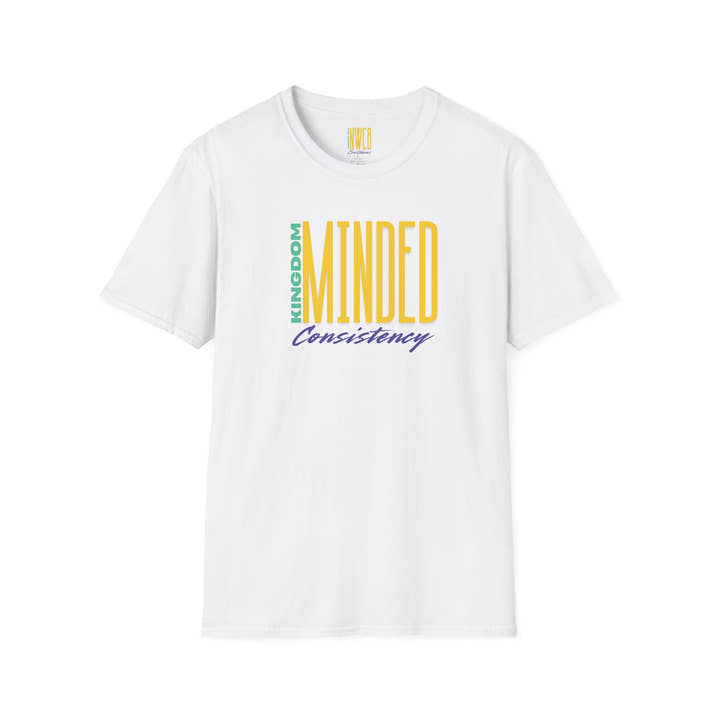 Kingdom Minded consistency focused on Jesus tee, Christian kingdom of God t-shirt