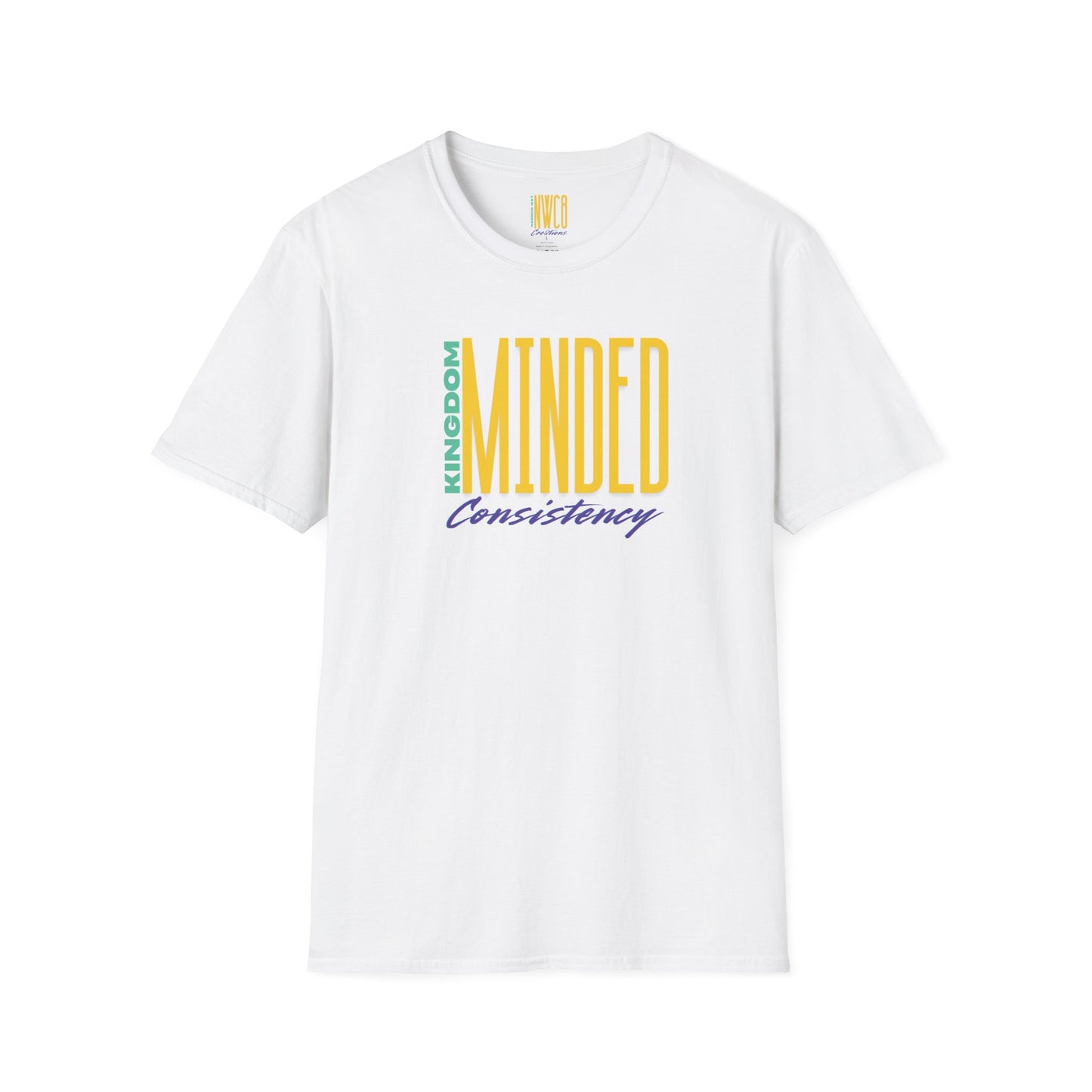 Kingdom Minded consistency focused on Jesus tee, Christian kingdom of God t-shirt