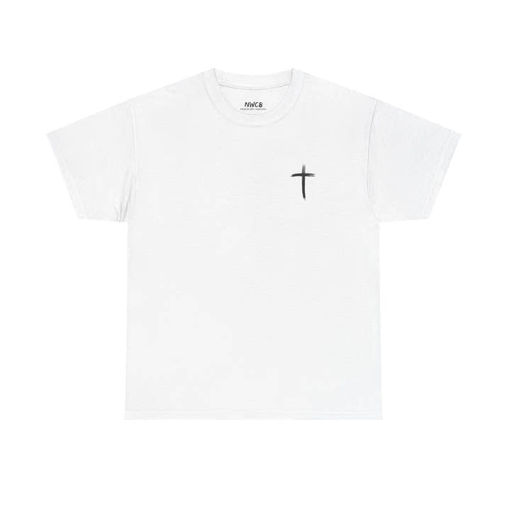 I'm the 1 he left the 99 for christian Jesus Short Sleeve Tee, minimalist Godly chistian cross t-shirt
