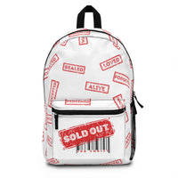 Sold out for Jesus Christ bag, christian bookbag, saved forgiven Godly Backpack