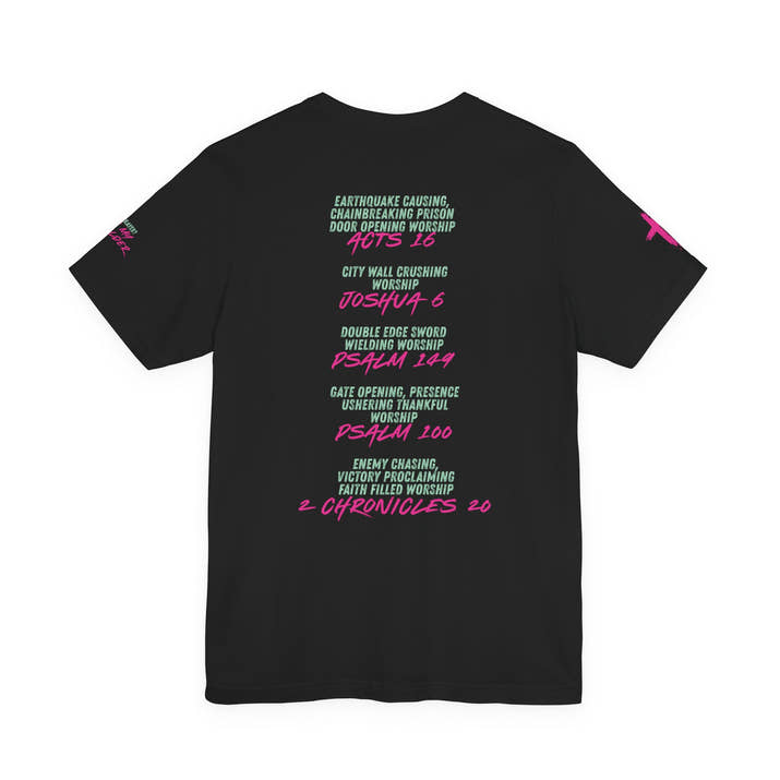 Worship is Warfare - Scripture Prayer Invitation Tee