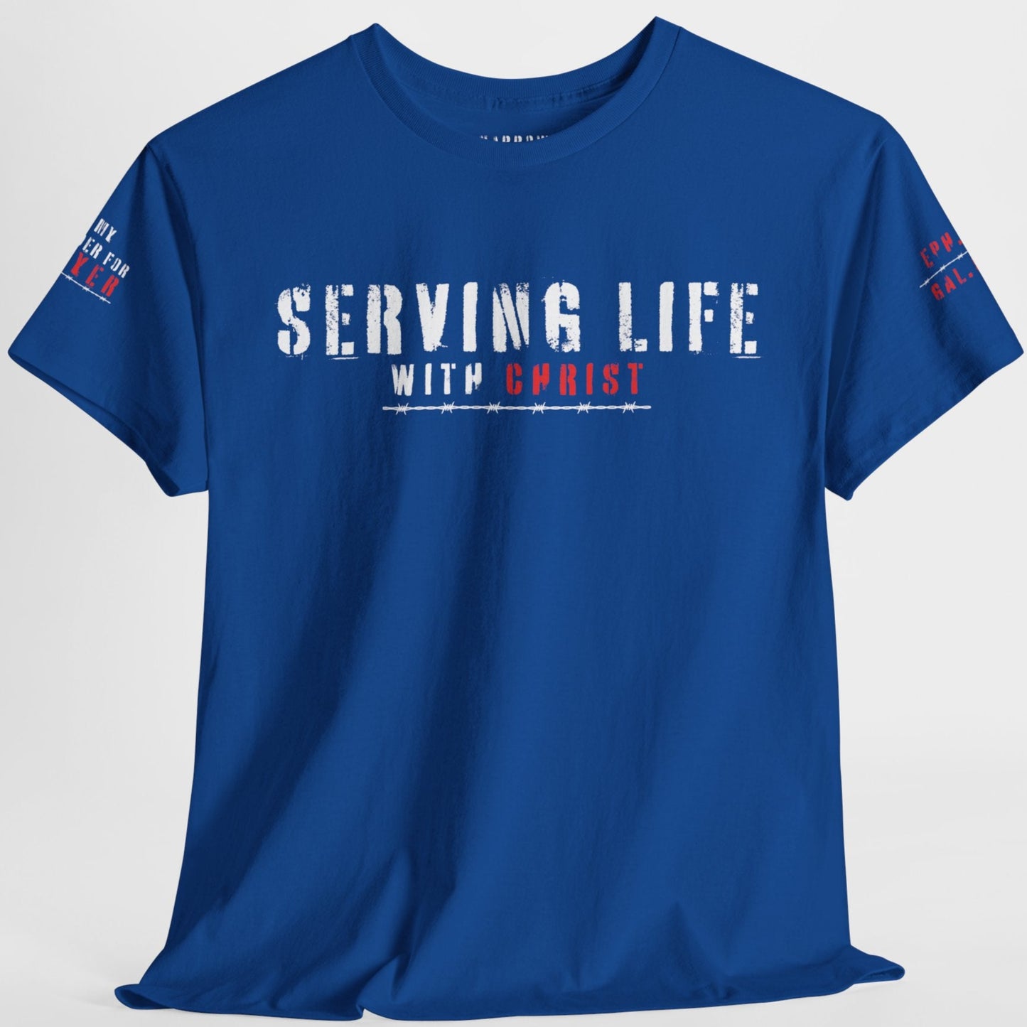 Serving Life with Christ with correlating Scriptures