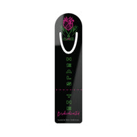 Neon heals the brokenhearted Jesus bible bookmark, mended heart in Jesus hands scripture quote Christian page marker
