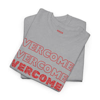 Overcomer christian faith Tee, encouraging Godly positive t-shirt