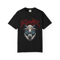 Beware of wolves short sleeve unique Christian t-shirt, cool faith tee, mens rocker spiritual shirt, bible scripture word of God tee