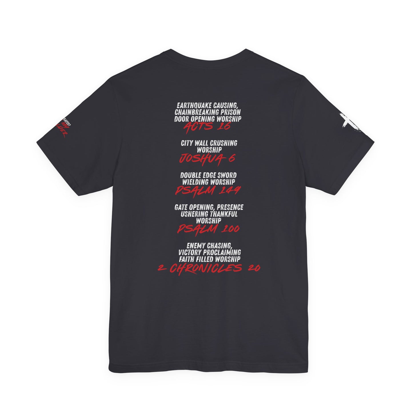 Worship is Warfare - Scripture Prayer Invitation Tee