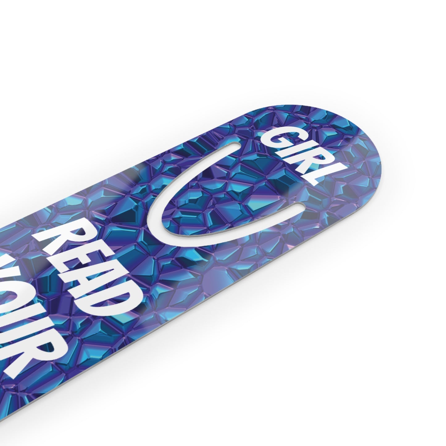 Girl, Read Your Bible - Blue Gem Bible Bookmark