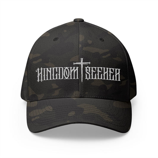 Embroidered Kingdom Seeker Cross and Nails Hat