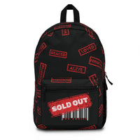 Sold out for Jesus Christ bag, christian bookbag, saved forgiven Godly Backpack