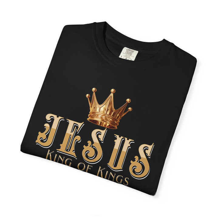 Jesus King of Kings every knee will bow Christian T-shirt Godly tee
