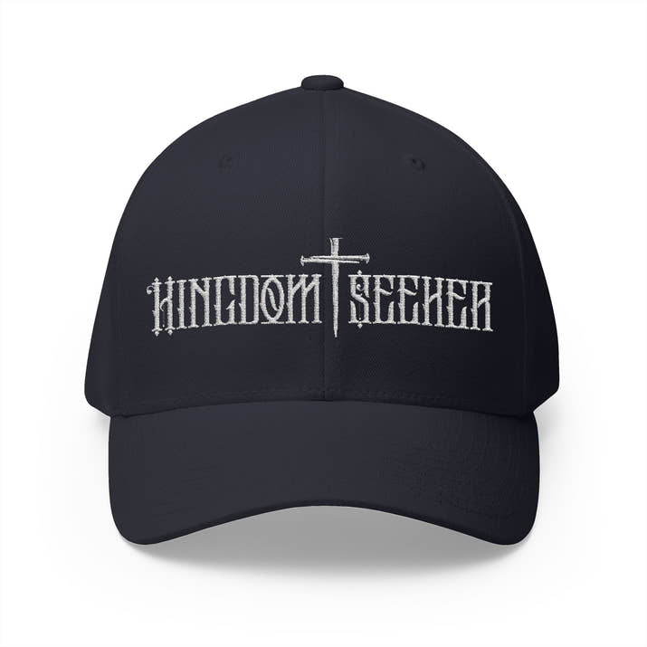 Embroidered Kingdom Seeker Cross and Nails Hat
