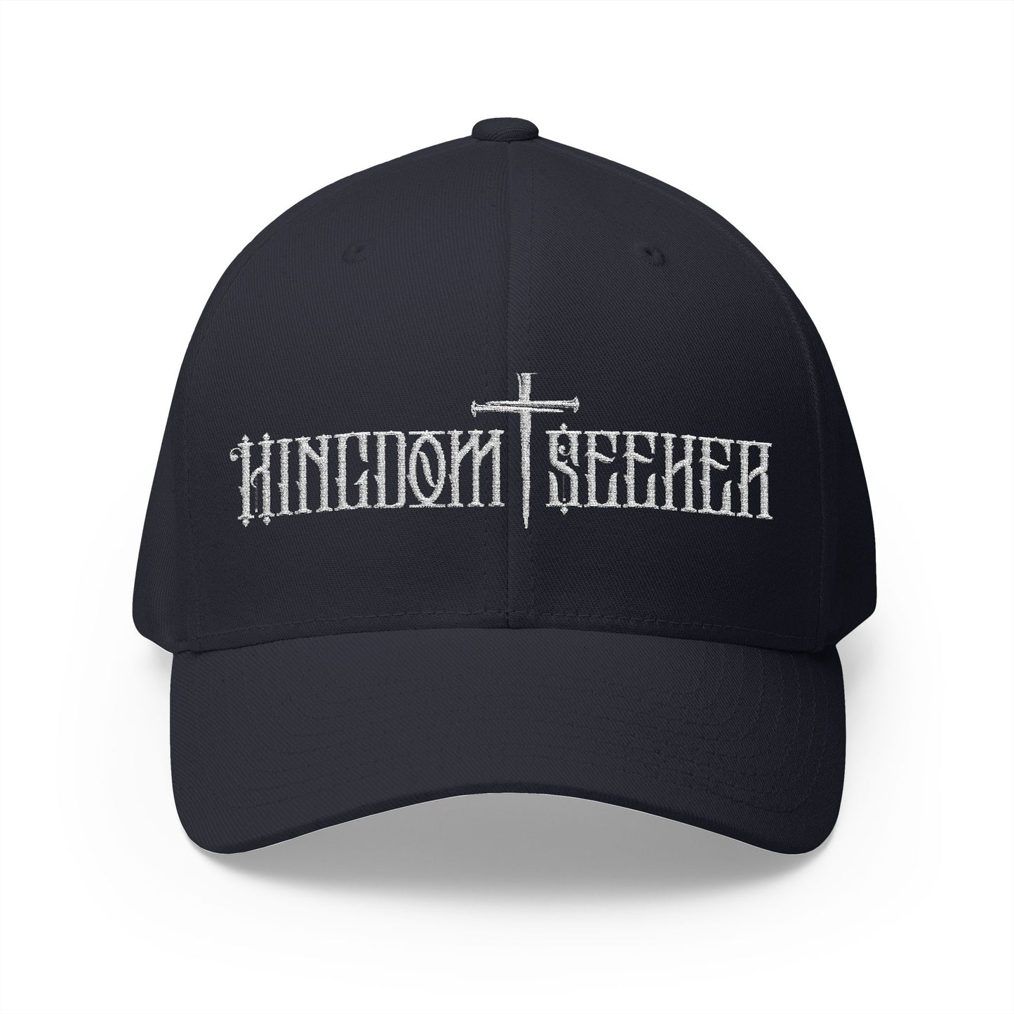 Embroidered Kingdom Seeker Cross and Nails Hat