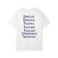 Pray for Israel short sleeve political Christian t-shirt | support Israel prayer tee, United States Israel flag shirt, bible scripture tee