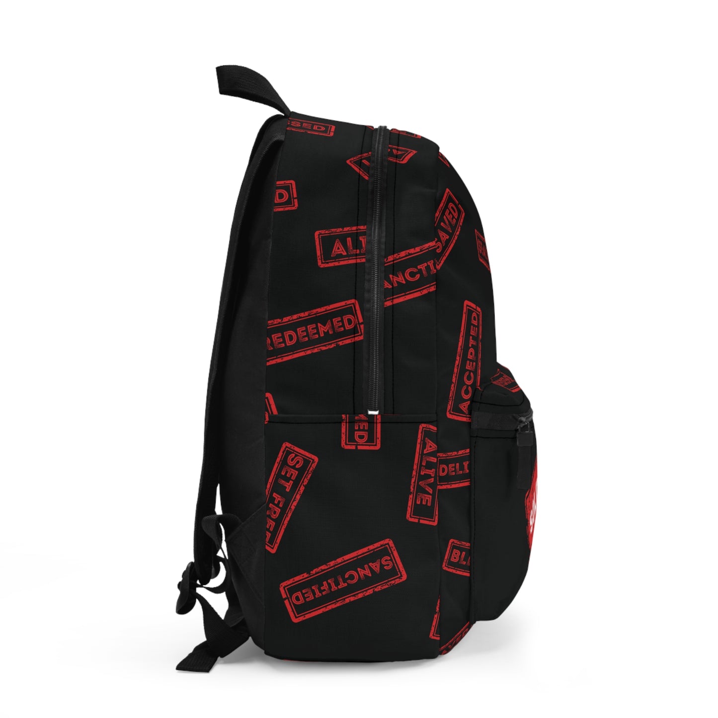 Sold out for Jesus Christ bag, christian bookbag, saved forgiven Godly Backpack