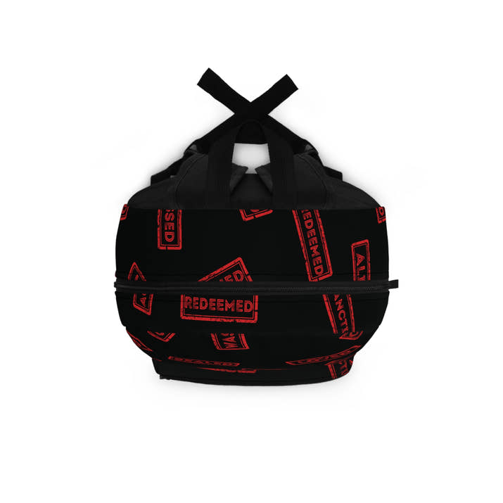 Sold out for Jesus Christ bag, christian bookbag, saved forgiven Godly Backpack