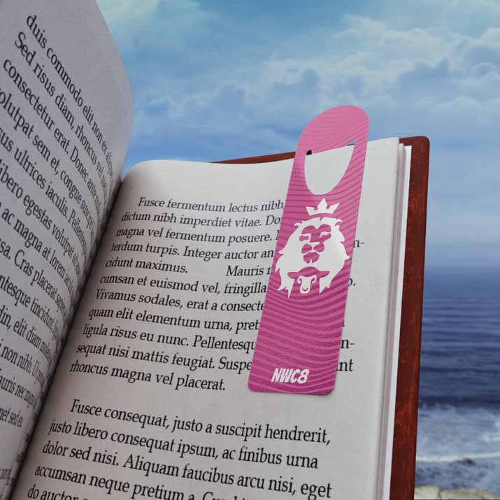 Bookmark - Lion and the Lamb Christian Bookmark