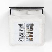 Suit Up and Stand Firm - Warriors in Christ Plush Blanket - Ephesians 6