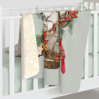 Harvest Winter Scripture Sherpa Blanket