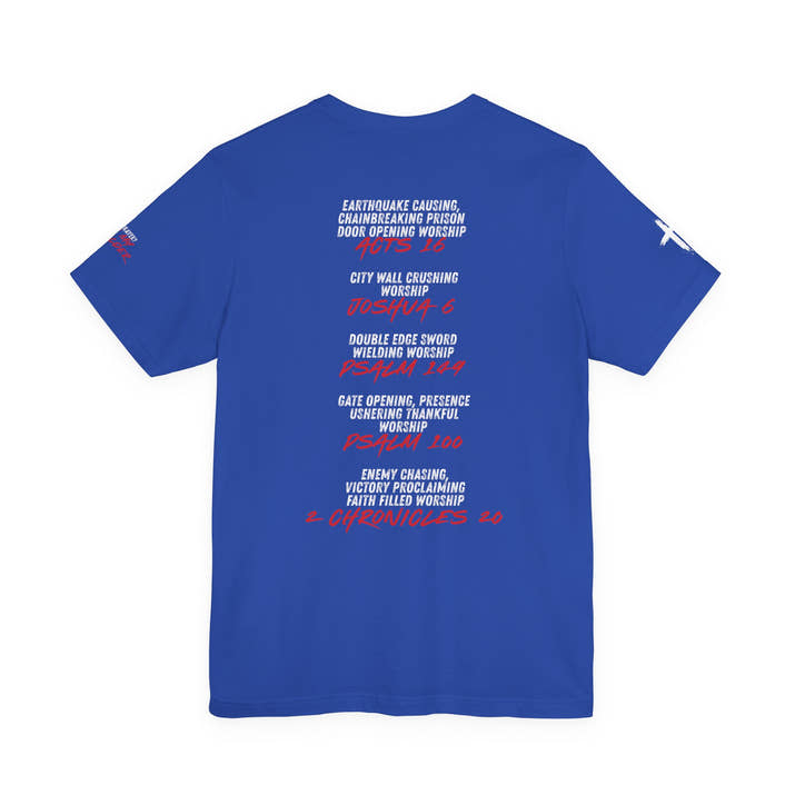 Worship is Warfare - Scripture Prayer Invitation Tee