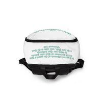 Christian teal unashamed fisher of men Backpack, bible verse scripture Jesus faith bookbag