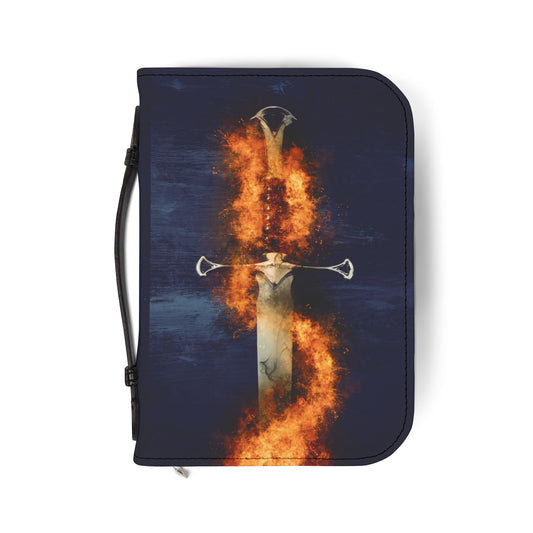 Word of God sword of the Spirit Bible Cover for Faith Enthusiasts | Colorful Spiritual Organizer, Gift for Church, Prayer Journal, Bible Case, Devotional Accessory