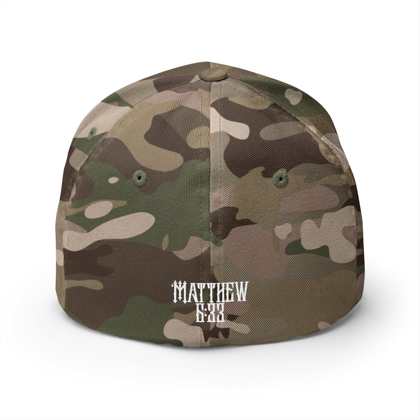 Embroidered Kingdom Seeker Cross and Nails Hat