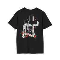 Crushing Serpents - Victory in Jesus Tattoo Style Tee