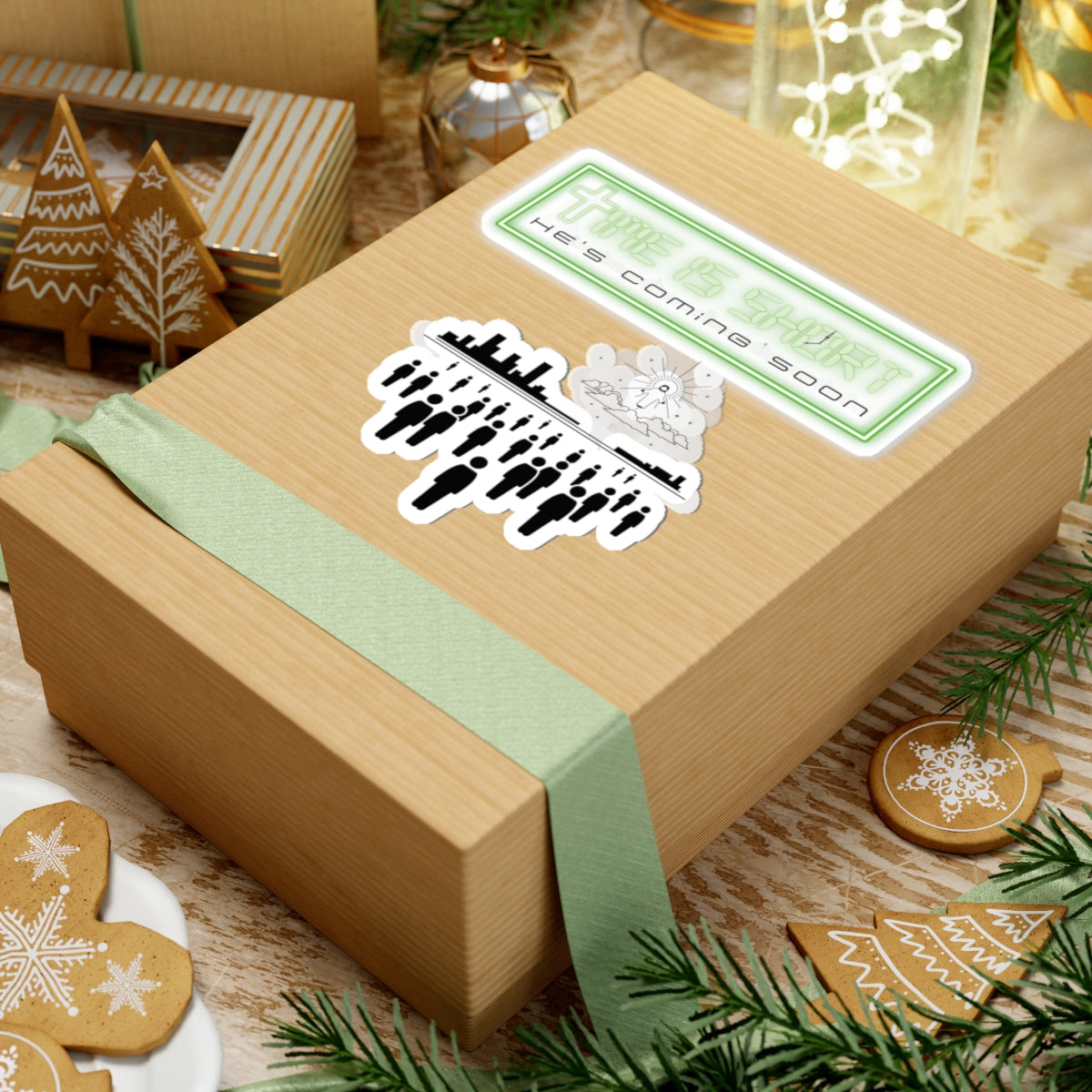 Time is Short - Jesus is Coming Back Sticker