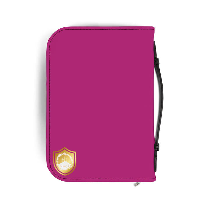 Built on the Rock leather branded Bible Cover