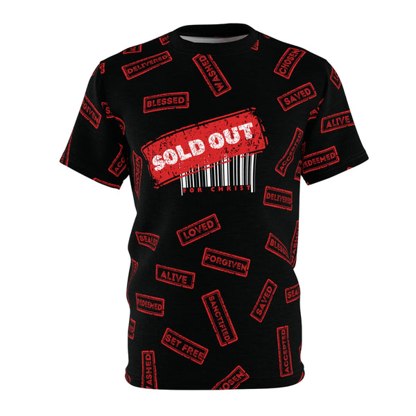 Sold out for Jesus Christ t-shirt, christian streatwear t-shirt, saved forgiven Godly shirt