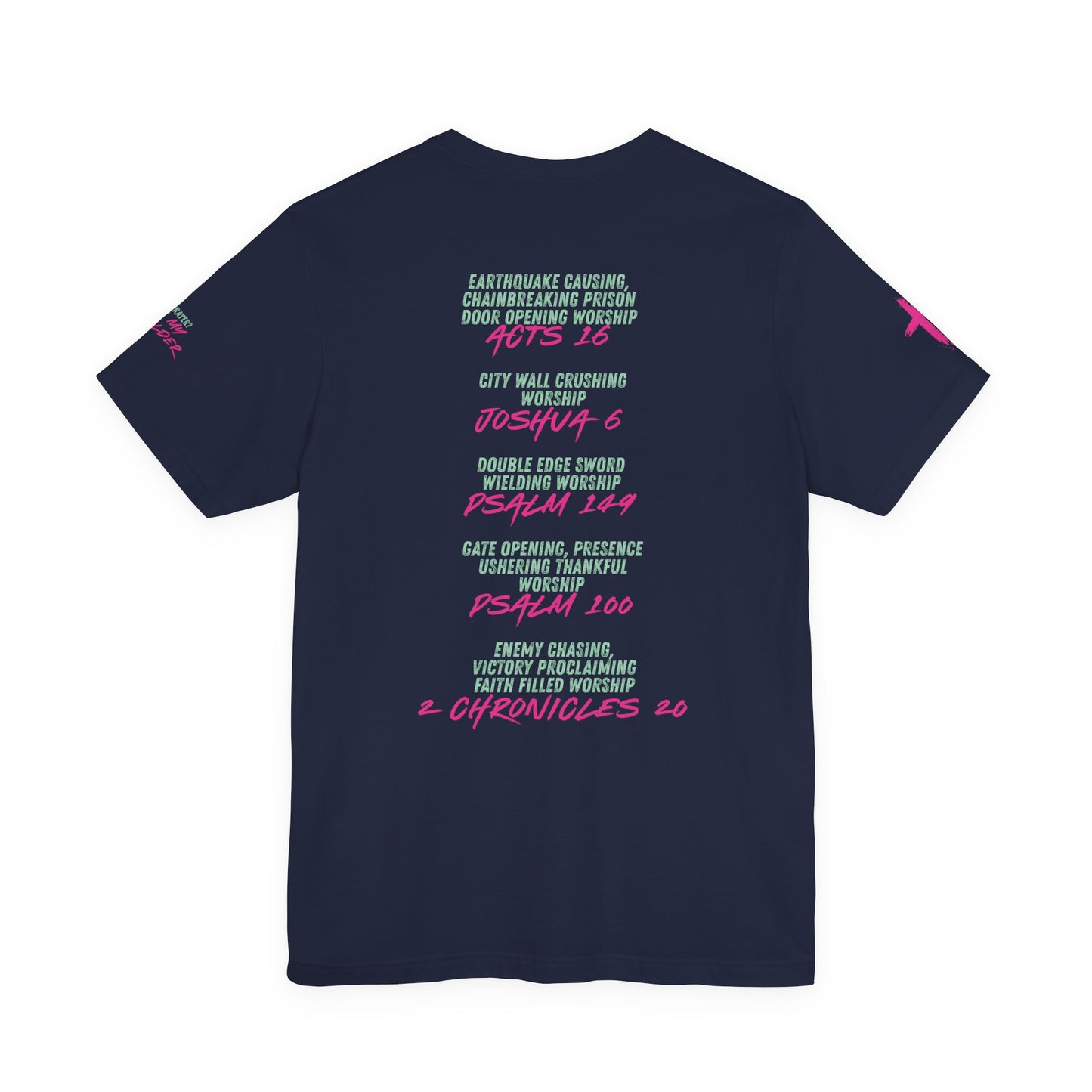 Worship is Warfare - Scripture Prayer Invitation Tee