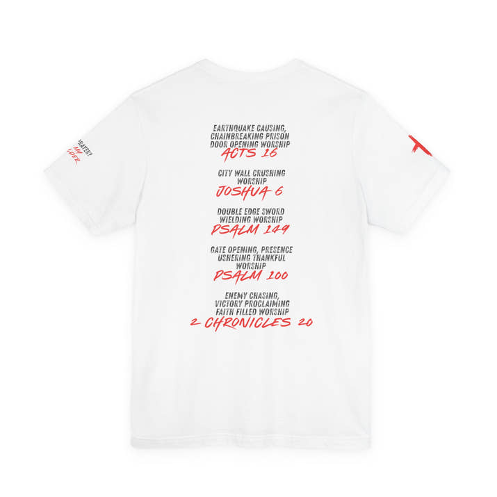 Worship is Warfare - Scripture Prayer Invitation Tee