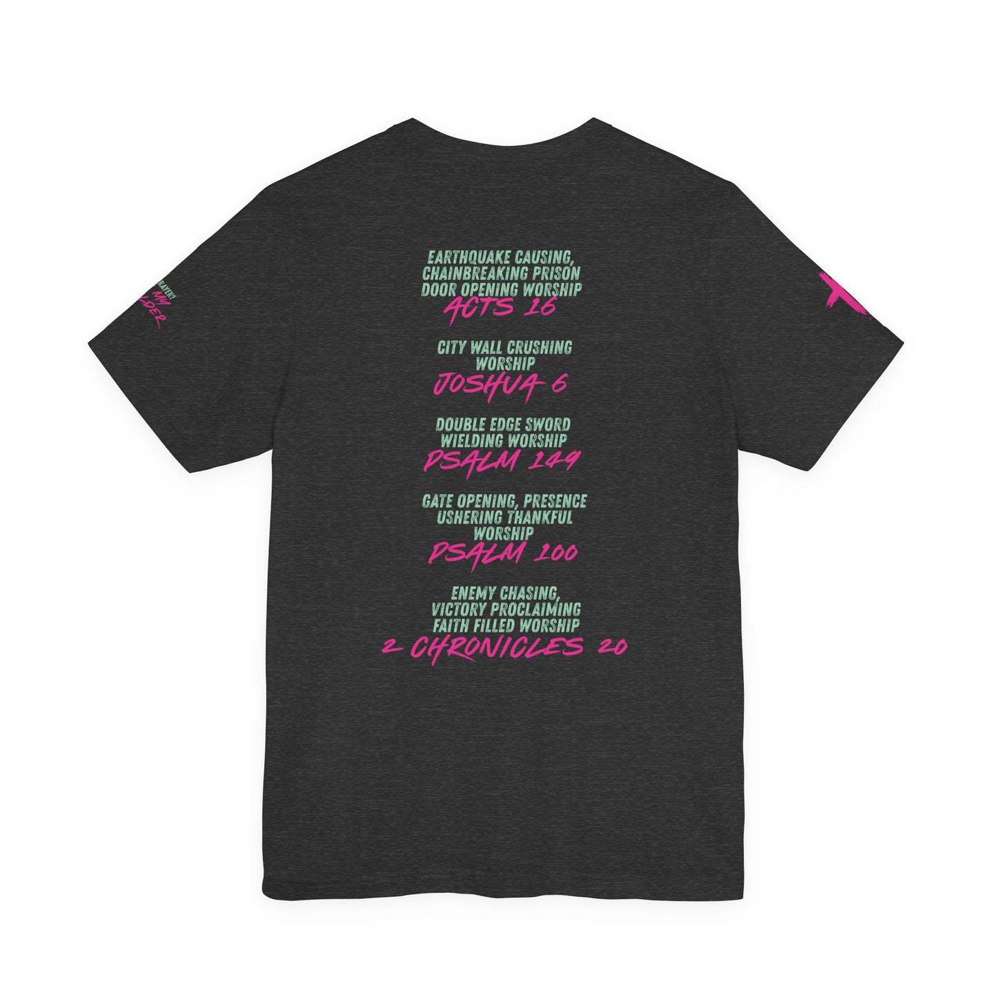 Worship is Warfare - Scripture Prayer Invitation Tee
