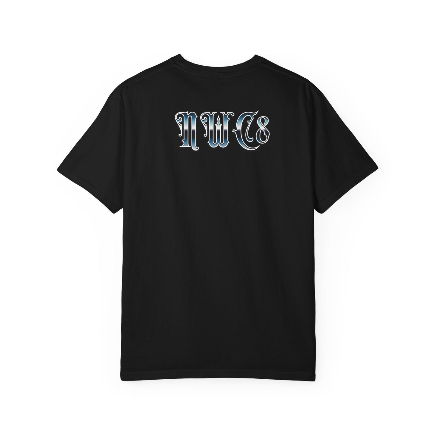 Power of prayer in action short sleeve Christian t-shirt, cool faith tee, mens supernatural spiritual warfare shirt, bible word of God tee