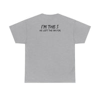 I'm the 1 he left the 99 for christian Jesus Short Sleeve Tee, minimalist Godly chistian cross t-shirt