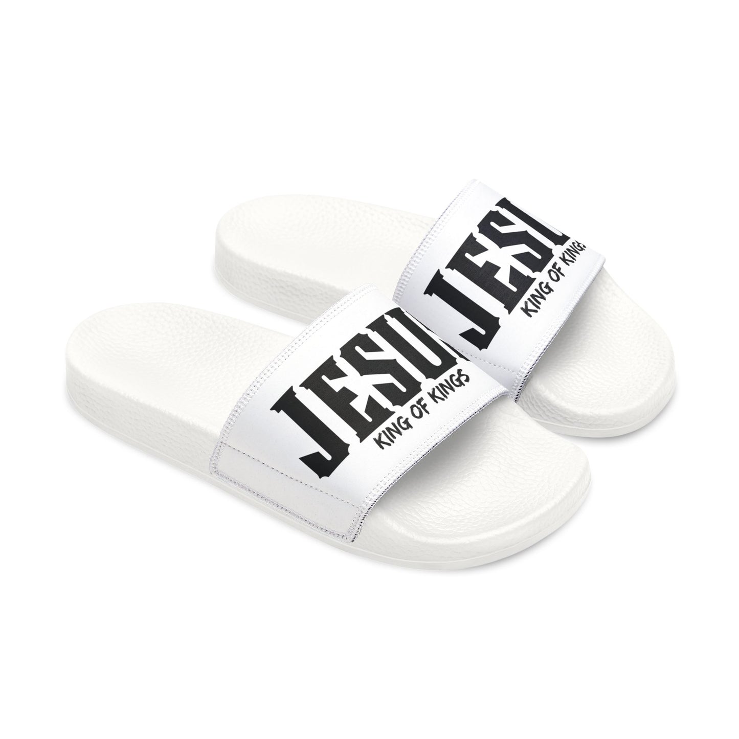 Jesus King of Kings - Christian Slides Sandals