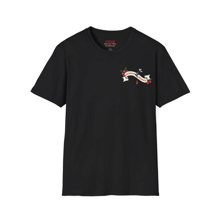 Crushing serpents christian traditional style tattoo tee, victory in Jesus crushing snakes T-Shirt