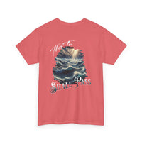 This too shall pass Unisex Heavy Cotton short sleeve christian, ocean waves cross Jesus faith bible quote T-Shirt, religious Godly shirt