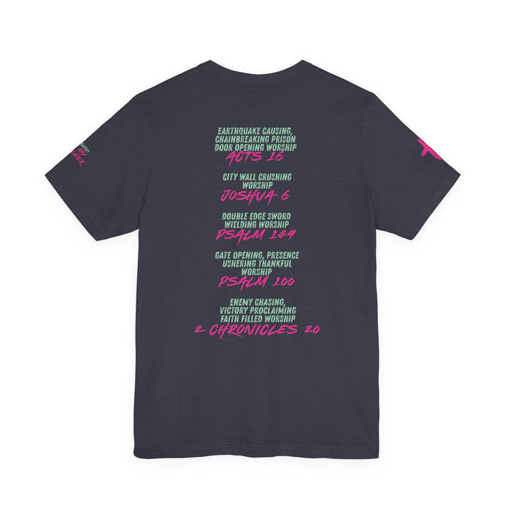 Worship is Warfare - Scripture Prayer Invitation Tee