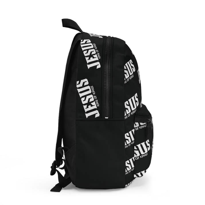 Jesus King of Kings book bag, Christian bookbag, Godly Backpack