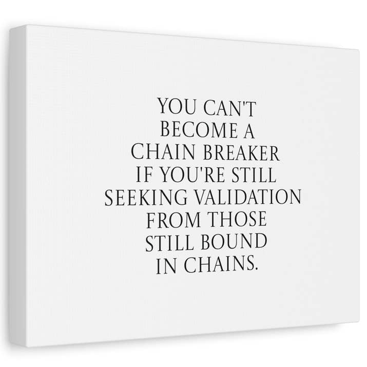 Inspirational Matte Canvas Wall Art - 