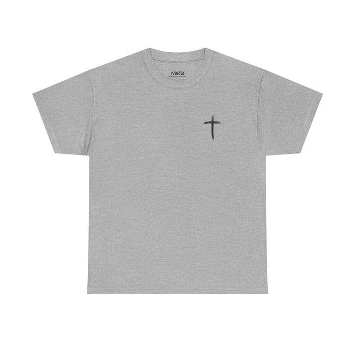 I'm the 1 he left the 99 for christian Jesus Short Sleeve Tee, minimalist Godly chistian cross t-shirt