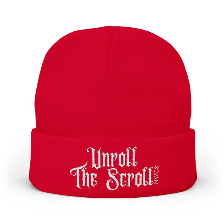 Unroll The Scroll Beanie - Scroll Exclusive