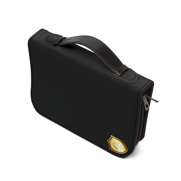 Built on the Rock leather branded Bible Cover