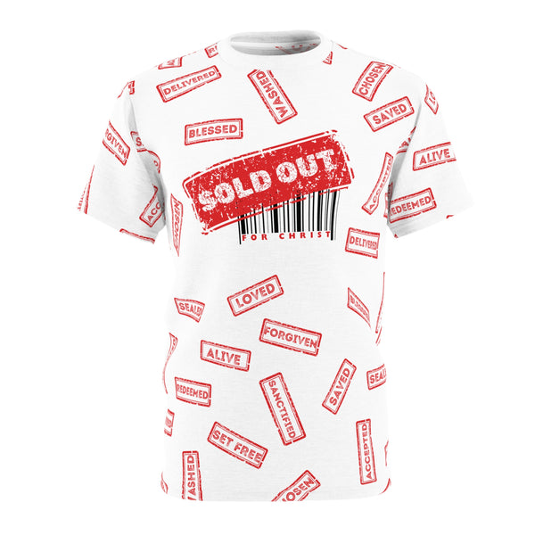 Sold out for Jesus Christ t-shirt, christian streatwear t-shirt, saved forgiven Godly shirt